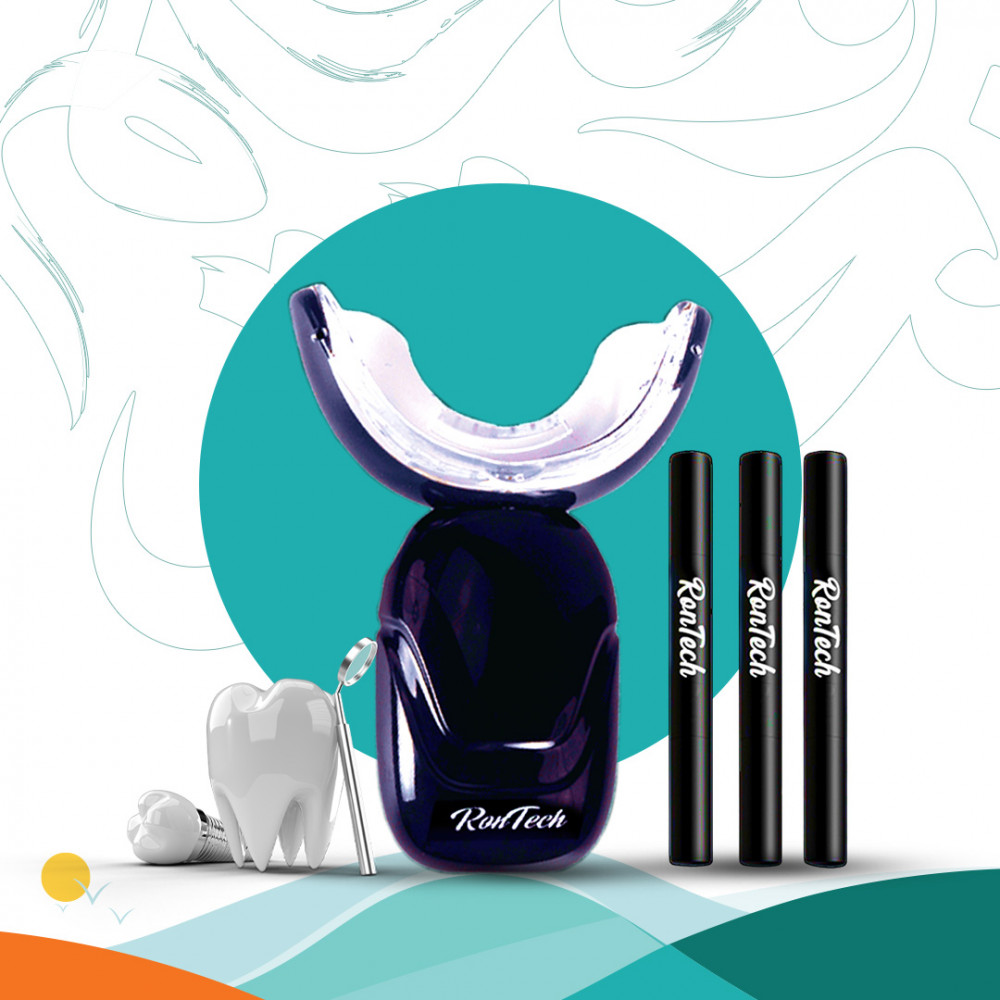 مجموعة تبييض الاسنان المنزلية